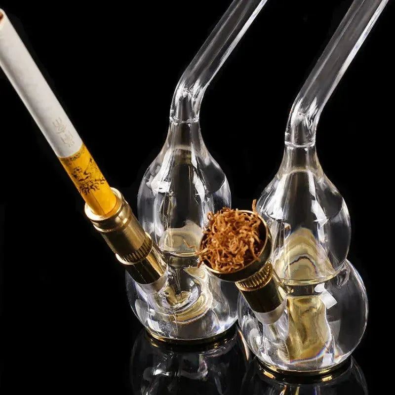 Transparent glass hookah - EX-STOCK CANADA