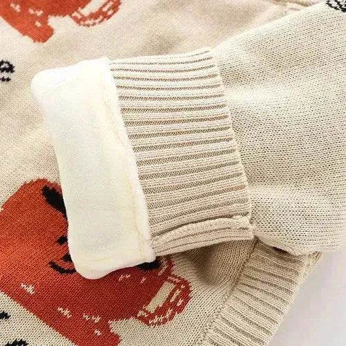 Newborn Baby Clothes Baby Crawling Clothes Thickening Out Baby Harness Christmas Baby Romper Baby Cotton Sleepwear - EX-STOCK Canada