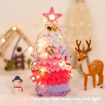 Shop Handmade Vintage Christmas Tree Music Box with Light Xmas Gift Ideas and decorations - EX-STOCK CANADA