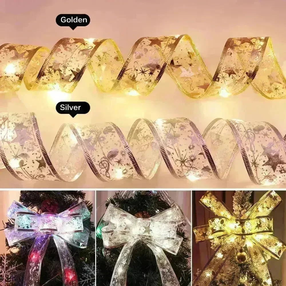 LED Christmas Silk Light Christmas Tree Holiday Decorative Light String - EX-STOCK CANADA