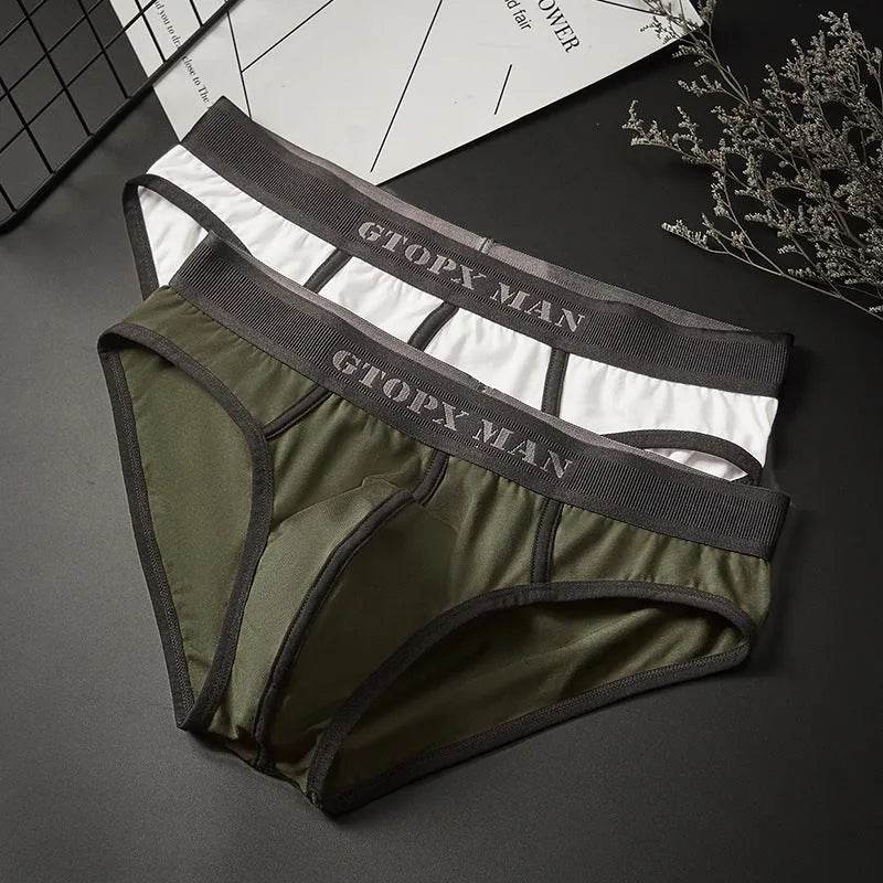 Otopx Thread Cotton Single-layer Elastic Briefs Pant underwear men - EX-STOCK Canada