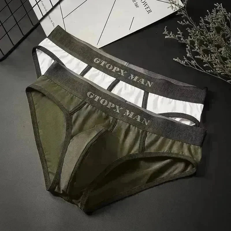 Otopx Thread Cotton Single-layer Elastic Briefs Pant underwear men - EX-STOCK CANADA