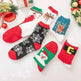 Winter Christmas Stockings Women's Thickened Bow Long Tube Fleece-lined - EX-STOCK CANADA