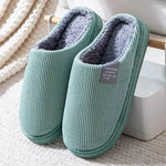 Winter Non-slip Plus Velvet Cotton Slippers - EX-STOCK Canada