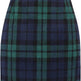 Women's High Waist Plaid Tight Pencil Wool Mini Skirt - EX-STOCK Canada