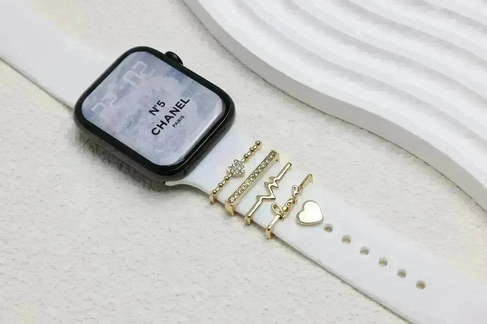 DIY Decorative Buckle Silicone Watch Strap Accessories - EX-STOCK CANADA