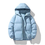 Men's Hoodie Padded Coat Thickened Cotton-padded Clothes Loose Casual Cotton-padded Jacket - EX-STOCK Canada