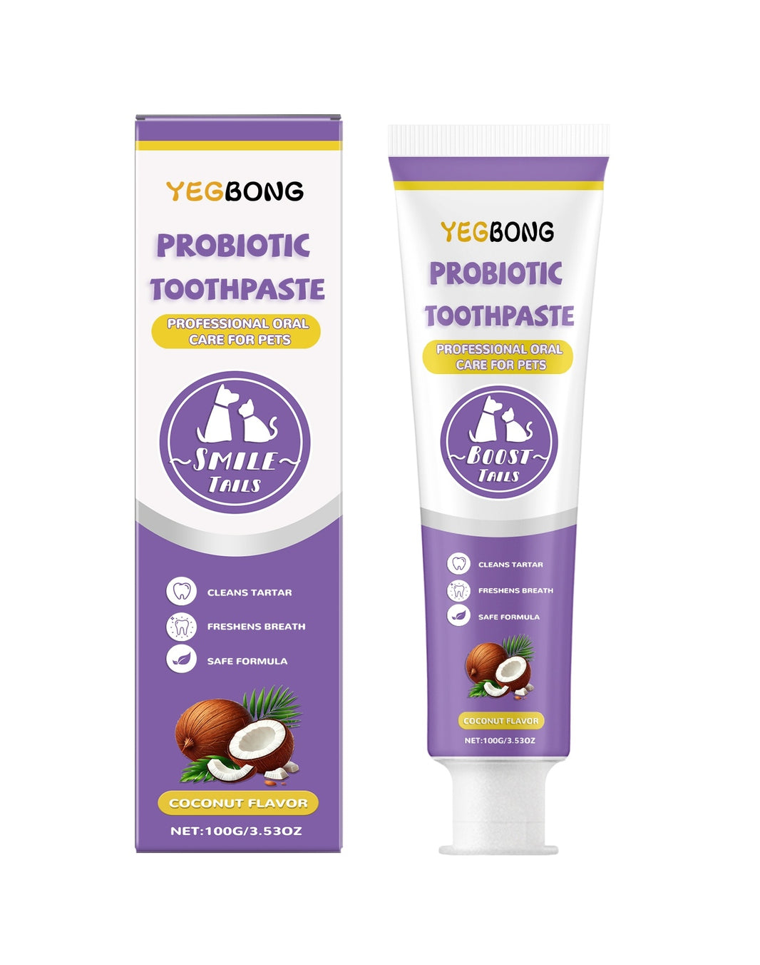 Dentifrice probiotique pour animaux 