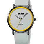 Silicone Strap Round Quartz Watch - EX-STOCK Canada