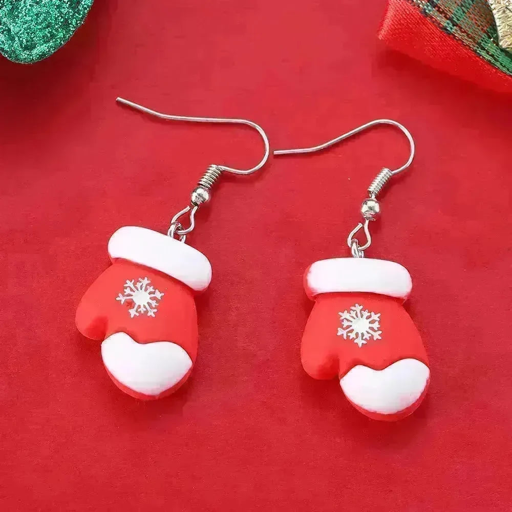 Creative Cartoon Christmas Earrings Fashion - EX-STOCK CANADA