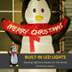 8' Christmas Inflatable Penguin LED Lights Indoor Outdoor Decoration EX-STOCK Canada 