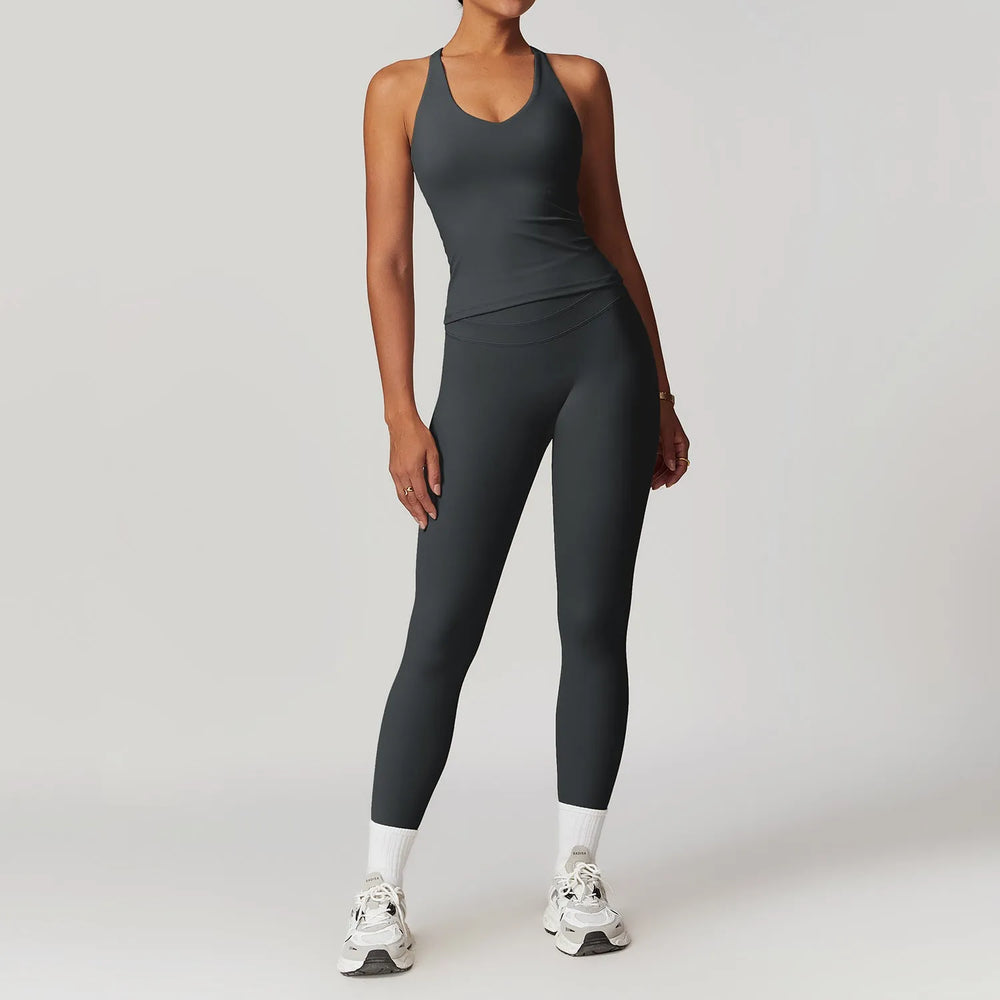 2pcs Workout Clothes for women Yoga Gym Clothes set - EX-STOCK CANADA