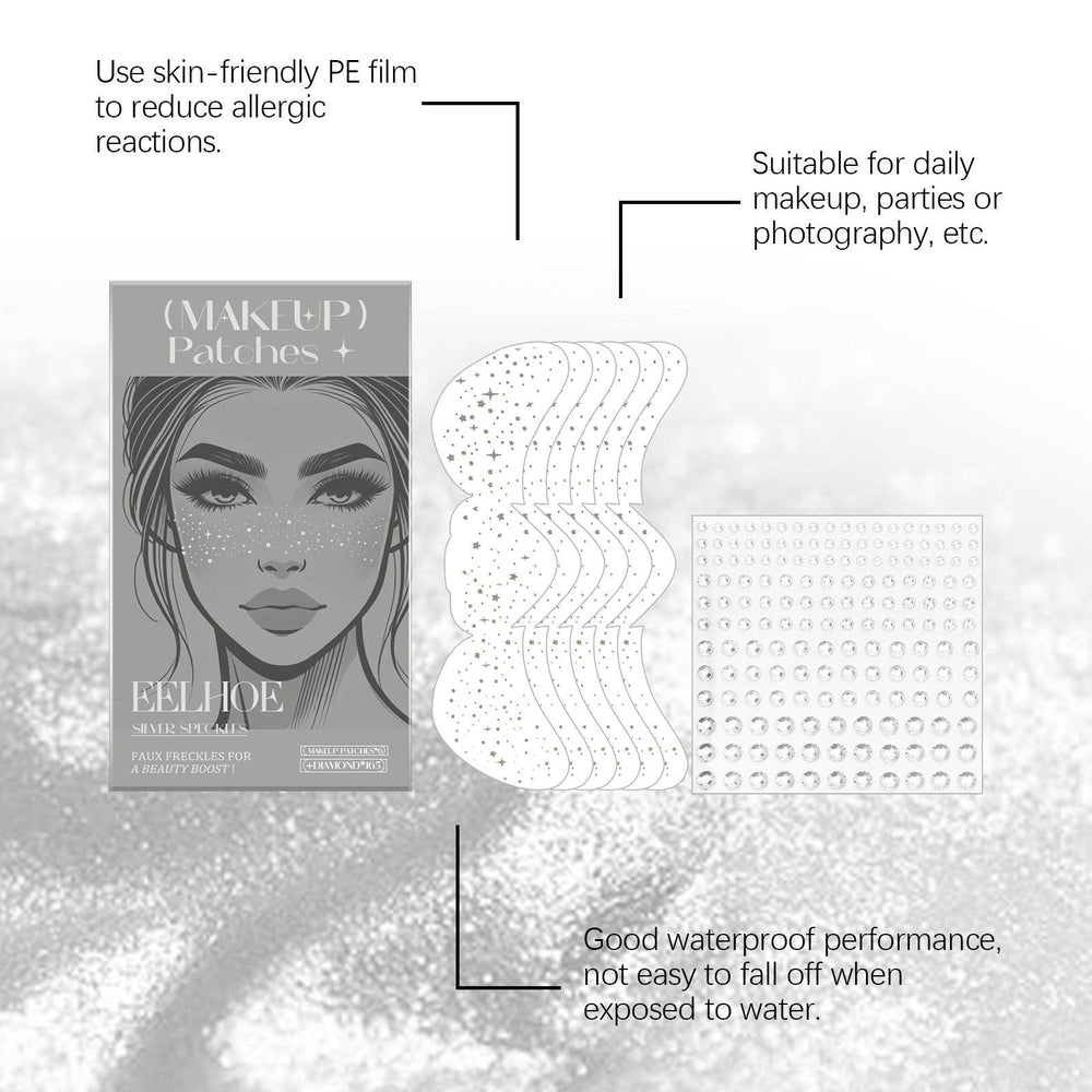 Glitter freckles - Speckles Makeup Patches - Easy Freckles - EX-STOCK Canada