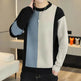 Fall Winter Crew Neck Warm Pullover Sweater Men - EX-STOCK Canada