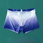 Ice Silk Men's Breathable Full Seamless Boxer Brief Pant underwear - EX-STOCK CANADA