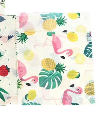 Grade Custom Size Pattern Reusable Eco friendly Food Beewax wrap - EX-STOCK Canada