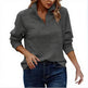 Amazon Best-selling Zip-neck Solid Color Hoodie For Women In Europe And America EX-STOCK Canada 