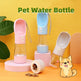 Pet Dog Water Bottle Feeder Bowl Portable Water Food Bottle Pets Outdoor Travel Drinking Dog Bowls Water Bowl For Dogs EX-STOCK Canada 