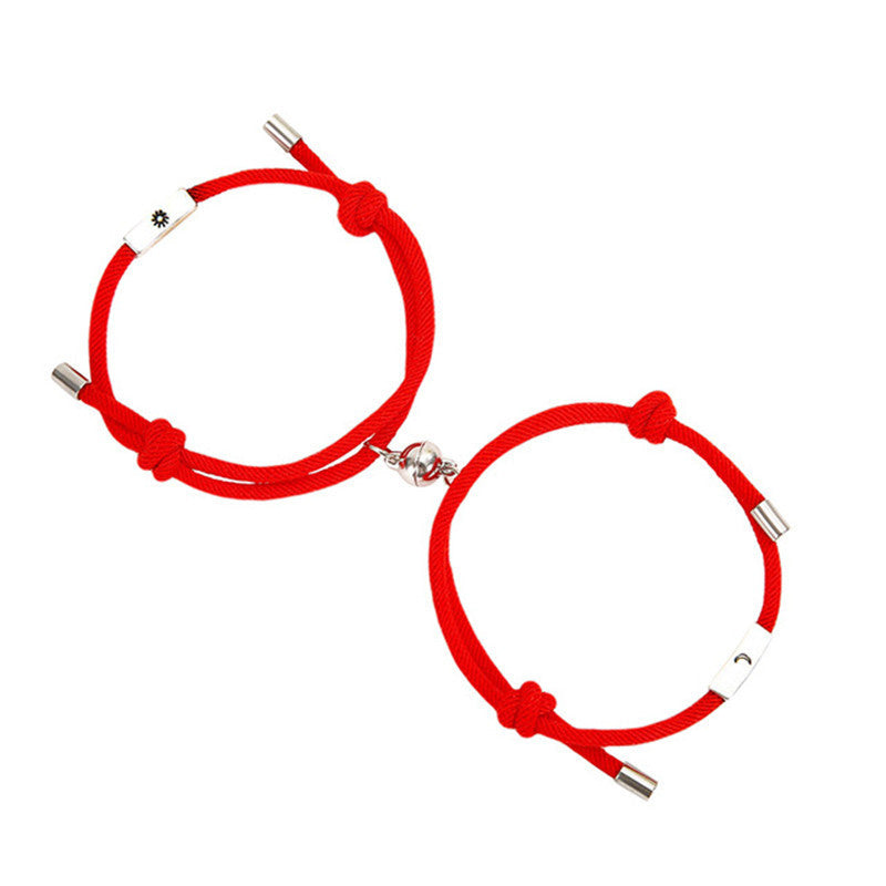 Alloy Sun And Moon Couple Bracelet Pair - EX-STOCK Canada