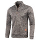 Autumn And Winter Men's Neckline Zipper Sweater | EX-STOCK product gallery photo 2