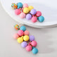 Candy Ball Earrings - Beaded Beach Stud - EX-STOCK Canada