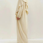 Hijab Abaya for Umrah Two piece Dress with Headscarf Arabwear for Women Jalabiya for Women - EX-STOCK Canada