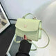 Ladies Leather Square Shaped Flap Quilted Crossbody bag for women - EX-STOCK CANADA
