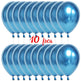 Sequined Latex Balloons for Birthday & Wedding Decorations – 12 Inch Colorful Party Balloons