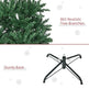6.9ft Artificial Christmas Tree W Metal Stand Spruce Branch Tips Green EX-STOCK Canada 