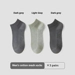 Cotton Anti-Pilling Ankle socks absorbing Invisible Tight Mesh Boat Socks - EX-STOCK CANADA
