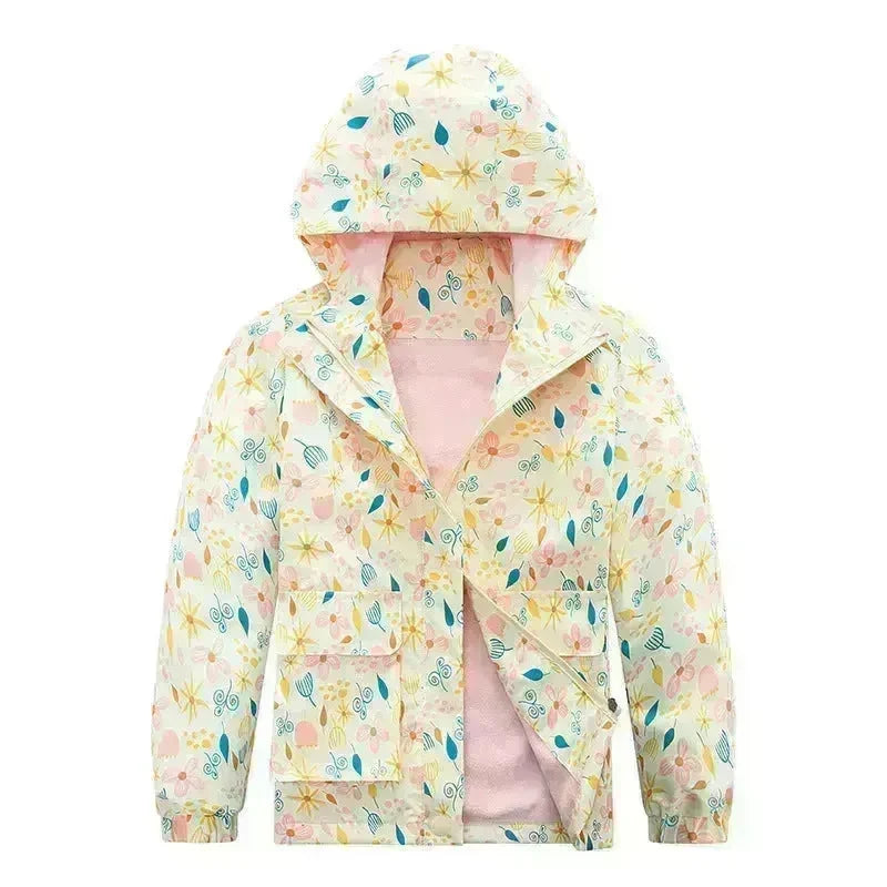 Kids' Coat Windproof Waterproof Jacket Fleece-lined Camouflage Clothing - EX-STOCK CANADA