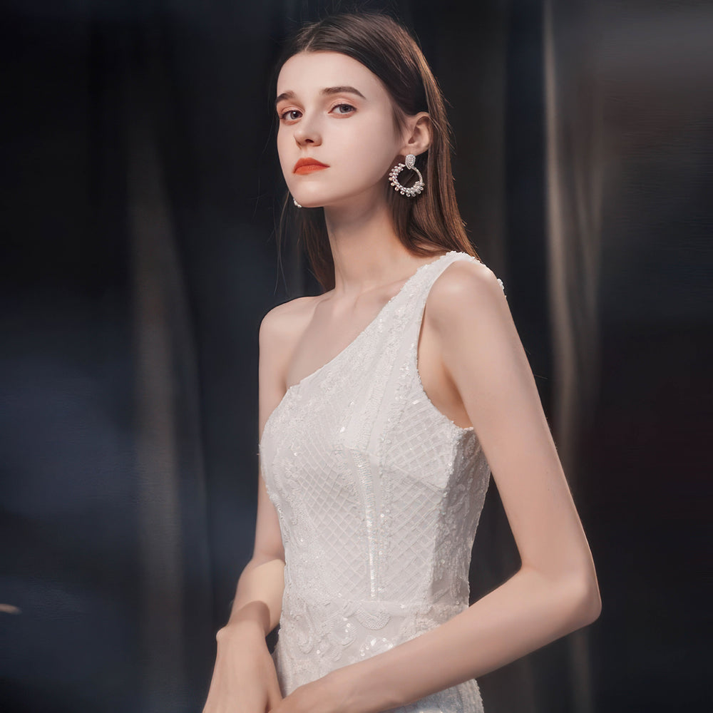 Women's High-end Entry Lux Elegant Socialite Dinner Party Sexy Long Slimming Fishtail Dress EX-STOCK Canada 