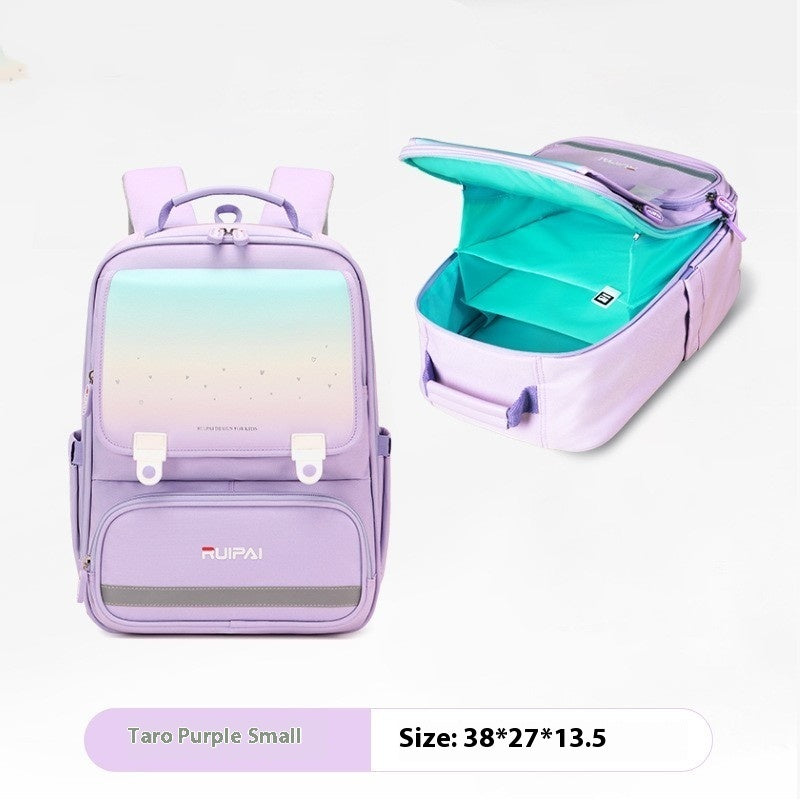 Primary School Student Schoolbag Burden Reduction Spine Protection EX-STOCK