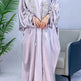 Simple Middle East Turkey Solid Color Plus Size Satin Robe Dubai Abaya Coat Turkey Abaya Kimono - EX-STOCK Canada