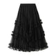 Slimming Multi-layer Gauze Skirt High-grade Midi Tulle Skirt - EX-STOCK Canada