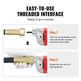 Handheld Concrete Vibrator, 800W Electric Vibrator 13000 VPM, Electric Concrete Vibrating Tool With 6.6ft  2m Shaft Rod, Portable Pencil Cement Vibrator Remove Air Bubble And Mix Concrete EX-STOCK
