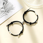 Alloy Sun And Moon Couple Bracelets A Pair - EX-STOCK Canada