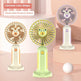 New Summer Cartoon Handheld Mini Usb Rechargeable Fan Desktop Stand - EX-STOCK Canada