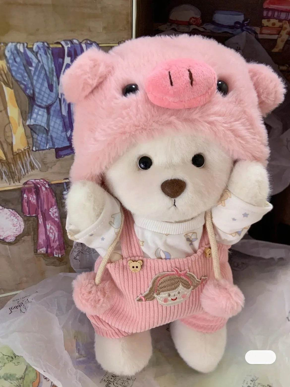 Clothes Only Medium Lina Momo Bear Plush Doll - EX-STOCK Canada