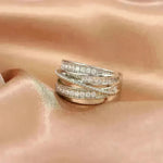 Niche Opening Adjustable Non-fading Cross Ring - EX-STOCK CANADA