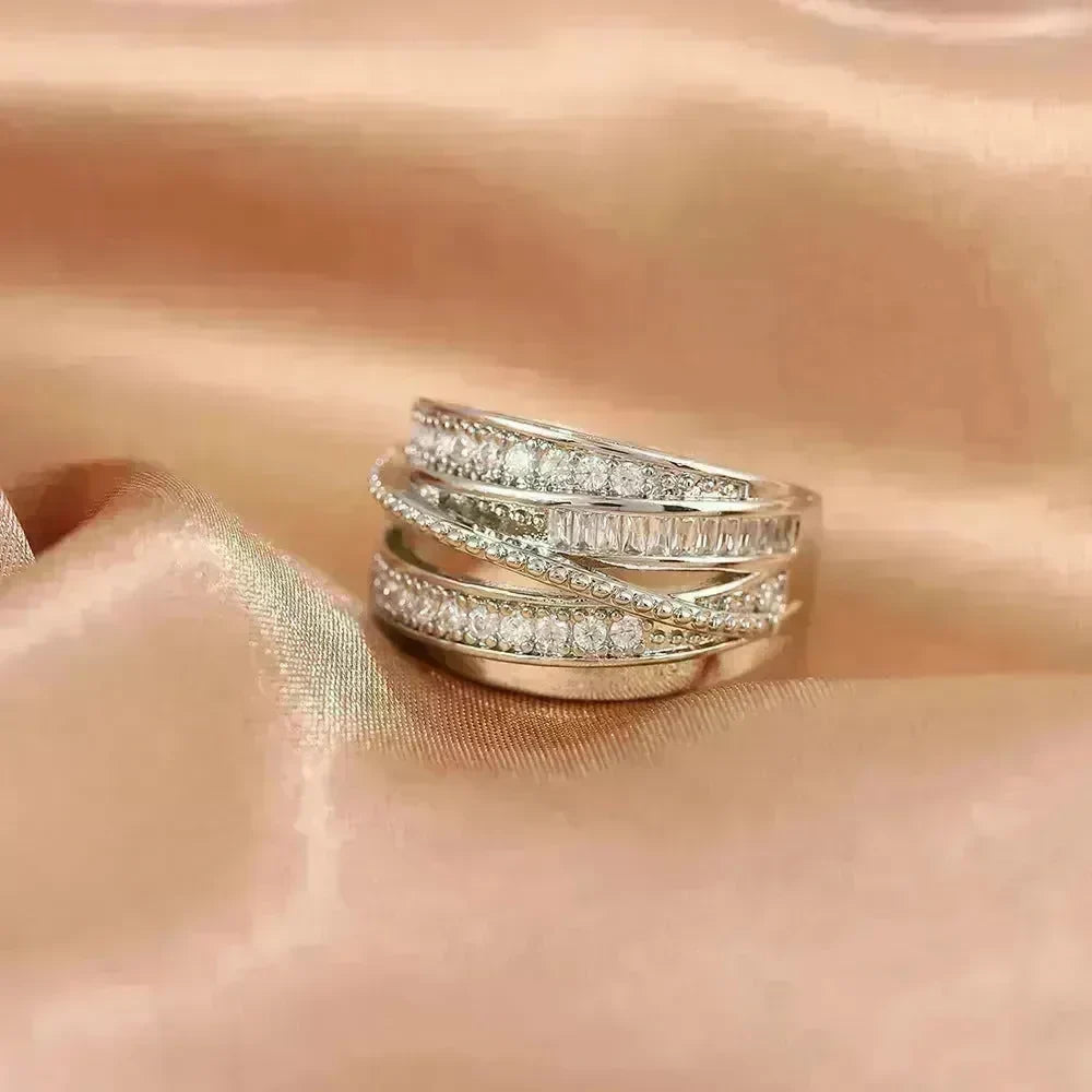 Niche Opening Adjustable Non-fading Cross Ring - EX-STOCK CANADA