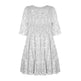 Elegant ladies Sequined Short Mini Skater Dress - EX-STOCK CANADA