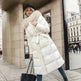 Women's Mid Length Fur Hoodie Winter Jacket Coat - EX-STOCK CANADA