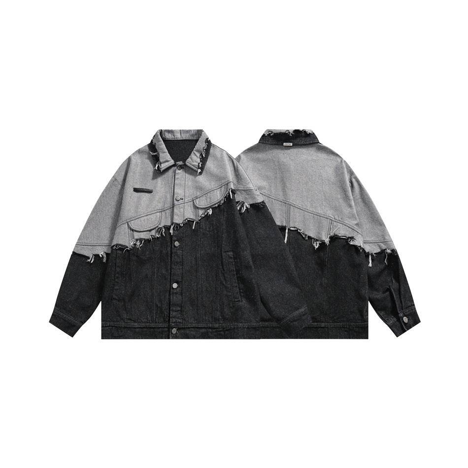 Lapel Denim Jacket For Men And Women - EX-STOCK Canada