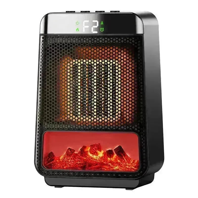 Portable Whole House Room Instant 3D Electric Flame Space Heater - EX-STOCK CANADA