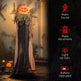 6' Life Size Decoration Animatronic Skull Pumpkin Ghost Outdoor Halloween, Sound And Motion Activated EX-STOCK Canada 