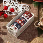 Creative Christmas Gift And Paper Adhesive Tape Journal Tape Christmas Decoration Material Cute Christmas Tape - EX-STOCK CANADA