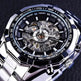 Forsining Watch Men's Fashion Casual Classic Popular Waterproof Manual Mechanical Watch - EX-STOCK Canada