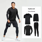 Sports Suit Gym Tights Quick-drying Morning And Night Running Workout Clothes - EX-STOCK CANADA