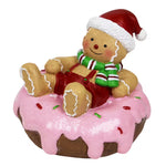 Hand Drawn Cartoon Resin Christmas Decorations Gingerbread Man EX-STOCK Canada 